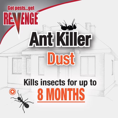 Revenge Ant Killer Dust for up to eight months