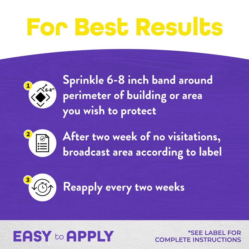 Bonide Snake Stopper 8754 for best results infographic