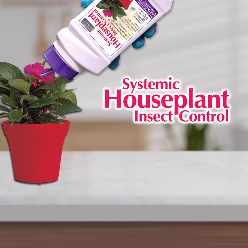 Bonide 951 Systemic Houseplant Insect Control Granules being applied to a plant