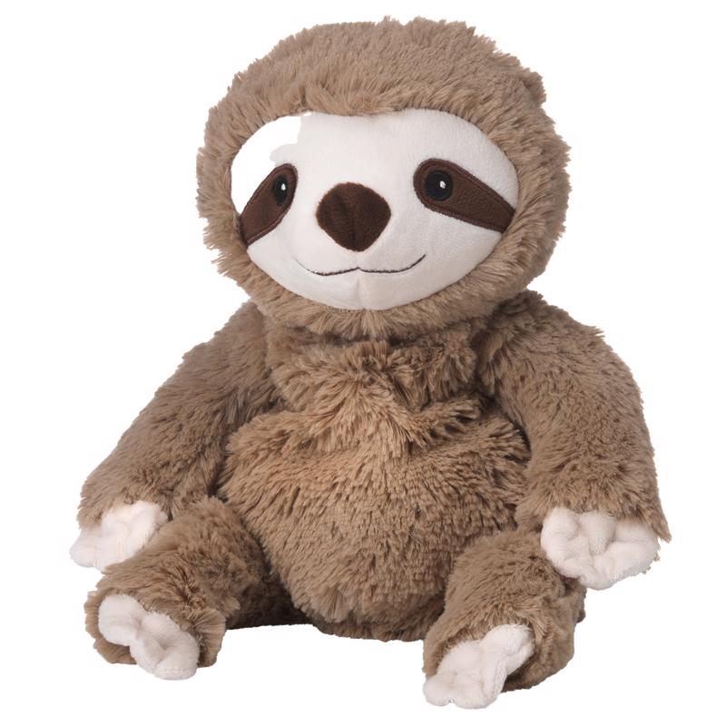 Warmies CP-SLO-1 Plush Stuffed Sloth on a white background