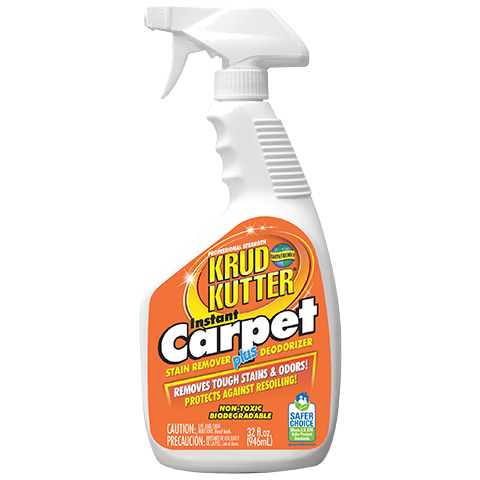 Krud Kutter Instant Carpet Stain Remover Plus Deodorizer 32 Oz Spray