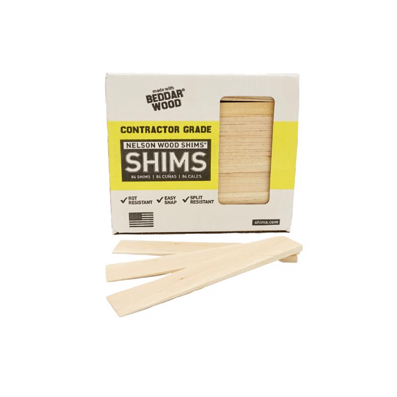 Nelson Contractor 8" Wood Shims 84-Pack CSH8-84-300-2