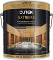 Cutek Extreme high performance wood oil can with wooden interior background