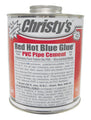 Christy's Red Hot Blue Glue Blue Cement For PVC