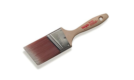 Corona Shelby 13562 Paint brush with a wooden handle and metal ferrule on a white background