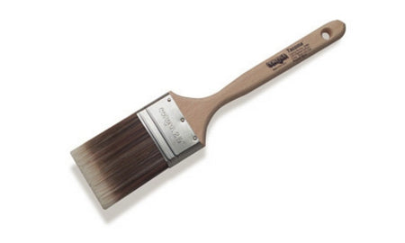 Corona Tacoma 18460 Paint brush with wooden handle and metal ferrule on a white background