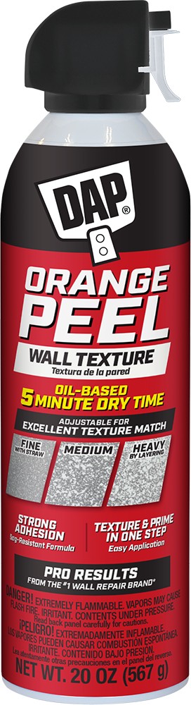 DAP 50016 Orange Peel Oil Base Spray Texture 20 Oz