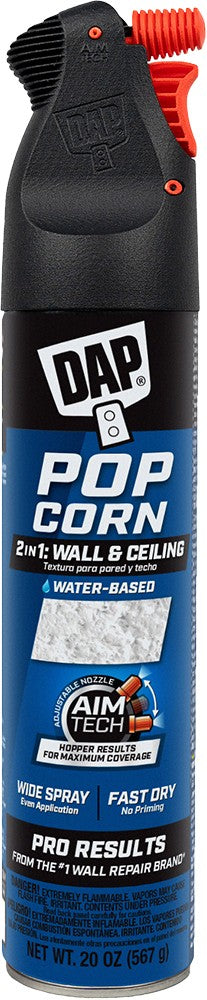 DAP 50025 25oz White Popcorn Water Based Spray Texture