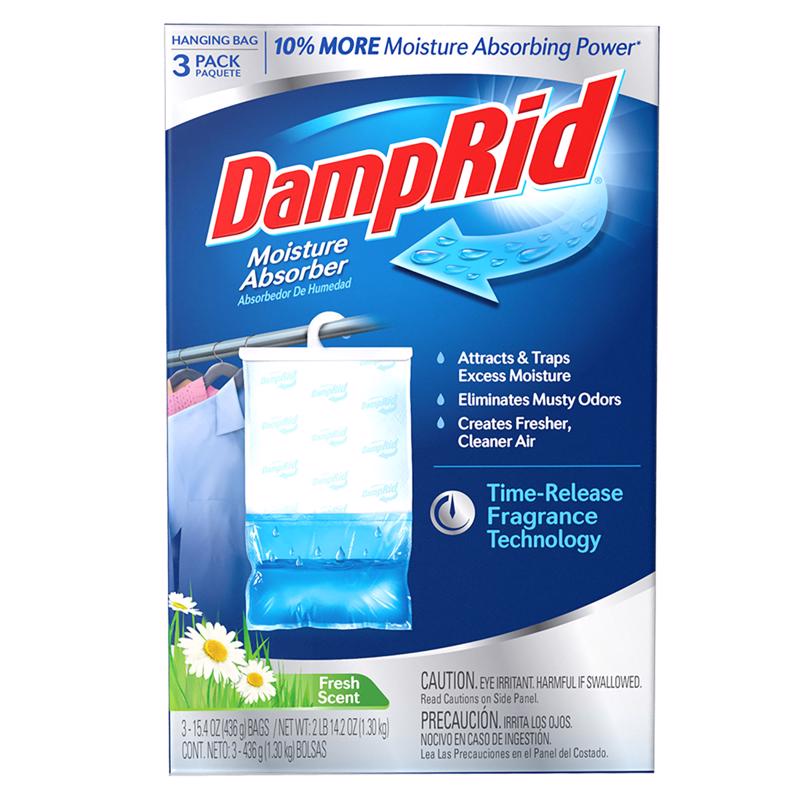 DampRid Hanging Moisture Absorbers fresh scent 3-pack
