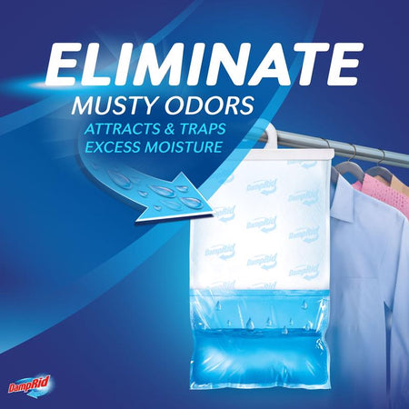 DampRid Hanging Moisture Absorbers eliminates odors
