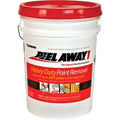 Dumond Peel Away paint remover 5 gallon bucket with red lid and label on a white background