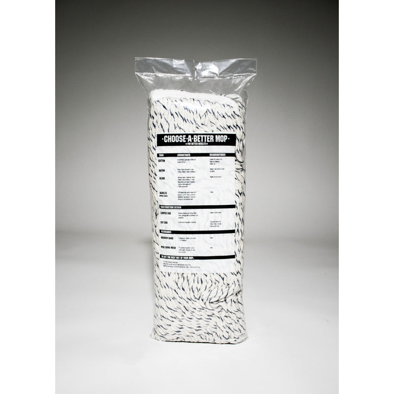 Elite #32 Professional Cotton Mophead 106-4PLY-#32 back package label