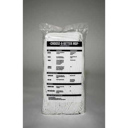 Elite 16 Oz Professional Rayon Mophead 111-RAY-16 back package label