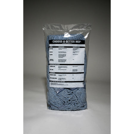 Elite Large Blue Professional Looped Mophead 113-LOOPED-BB back package label