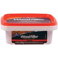 Elmer's Wood Filler 8 oz container with red lid on a white background