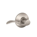 Schlage F10VACC619 Accent Satin Nickel Passage Lockset 1-3/4 in.