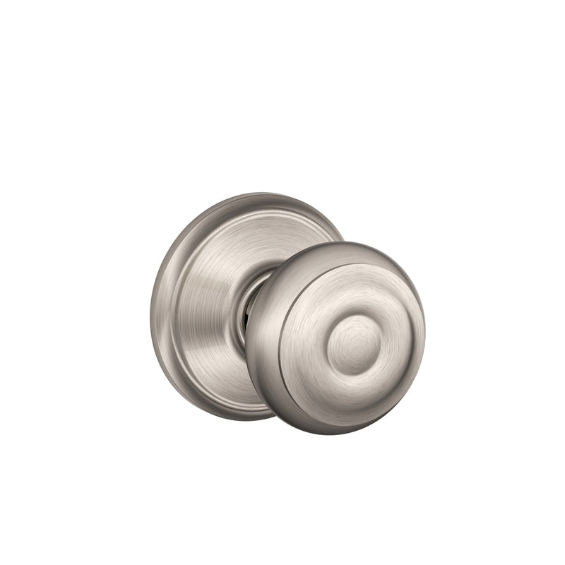 Schlage F10VGEO619 Georgian Satin Nickel Passage Lockset 1-3/4 in.