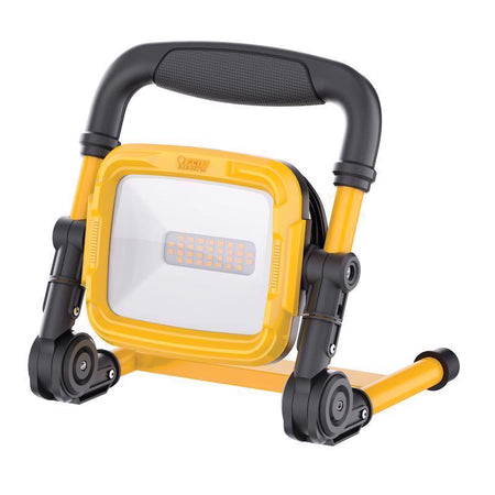 Feit Electric WORK2000XLPLUGFOLD Portable LED Work Light unpackaged on a white background.