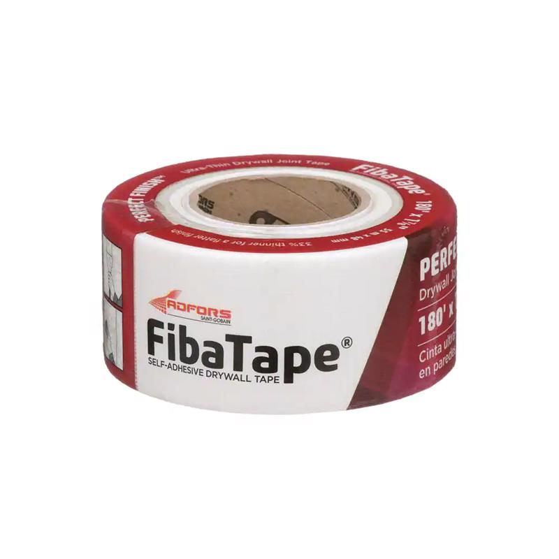 FibaTape 1-7/8" x 180' Roll Mesh White Self-Adhesive Drywall Joint Tape FDW8725-U