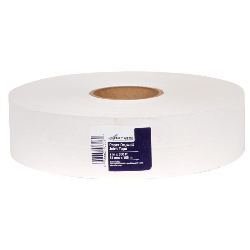 FibaTape 2" X 500' White Joint Paper Tape FDW9236-U