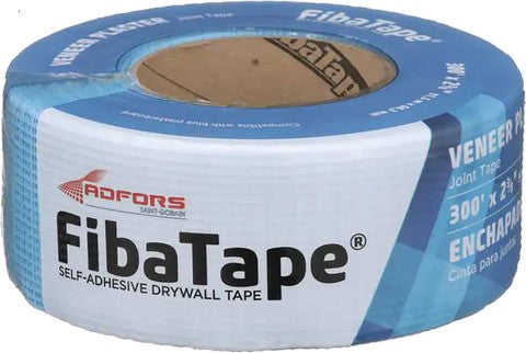 FibaTape 2-1/2" X 300' Blue Self Adhesive Plaster Tape FDW6367-U