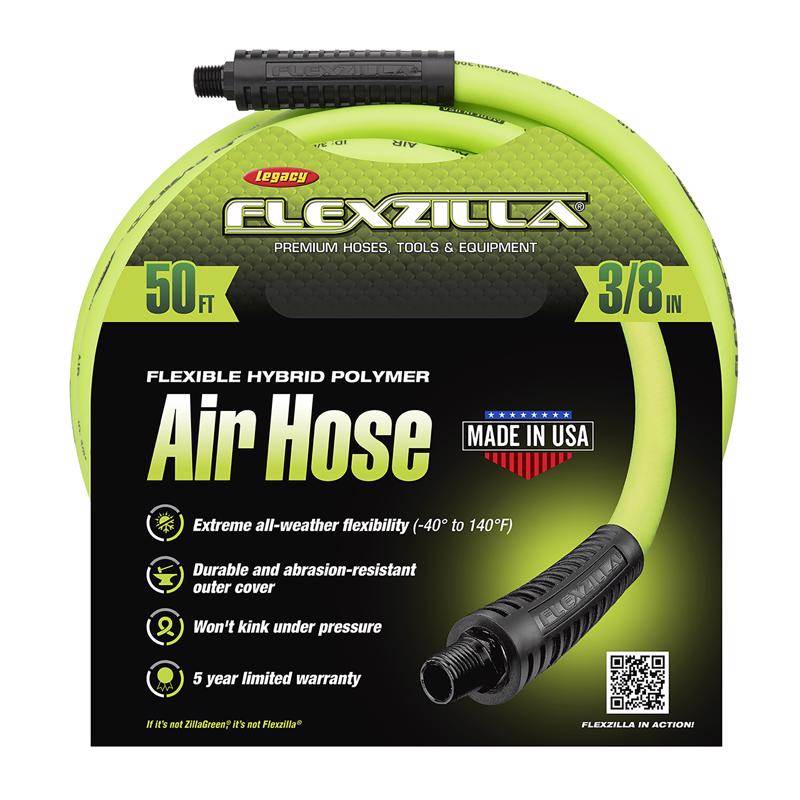 FlexZilla Flexible Hybrid Polymer Air Hose 50 Ft