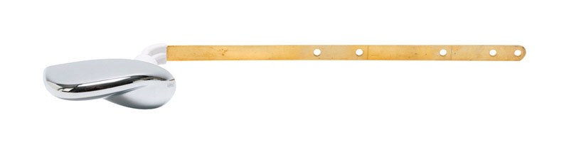 Fluidmaster 684 Curved Tank Lever Chrome Finish on a white background