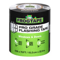 Roll of 6 inch FrogTape Pro Grade Flashing Tape on a white background