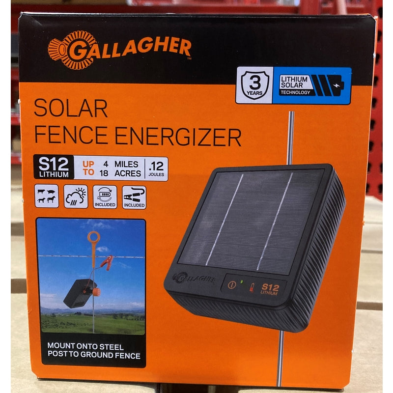 Acheter Gallagher S200 Solar Fence Device Incl. 2 Batteries Acheter Gallagher S200 Solar Fence Device Incl. 2 Batteries
