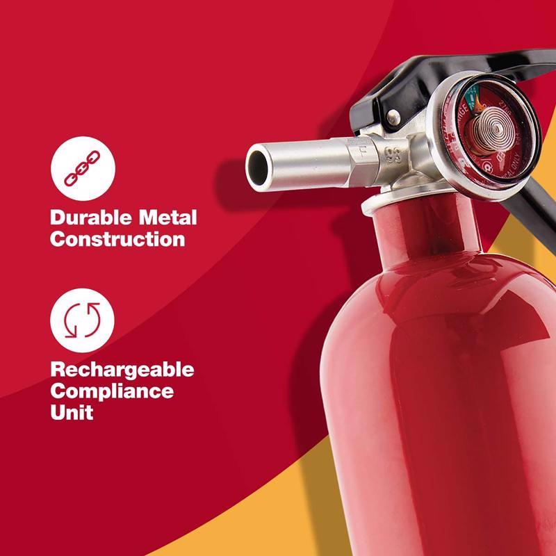 First Alert Rechargeable Garage Fire Extinguisher GARAGE10 - Box of 4-3