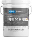 5 Gallon Paint can labeled 'GPS Paints Metal Primer' on a white background