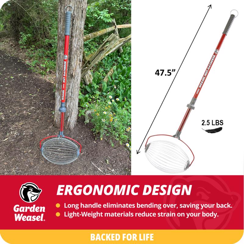 Garden Weasel Small Nut Gatherer 95334 dimensions