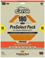 Gator ProSelect AlumiNext All-Purpose Sandpaper 15-Pack 180-Grit 7287