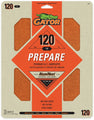 Gator 7263 Premium AlumiNext Sandpaper Sheets 3-Pack 120-Grit