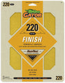 Gator 7266 Premium AlumiNext Sandpaper Sheets 3-Pack 220-Grit