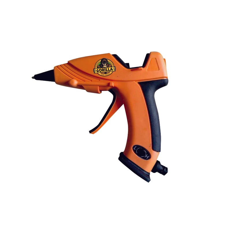 Gorilla Dual Temperature Mini Glue Gun shown on a white background.