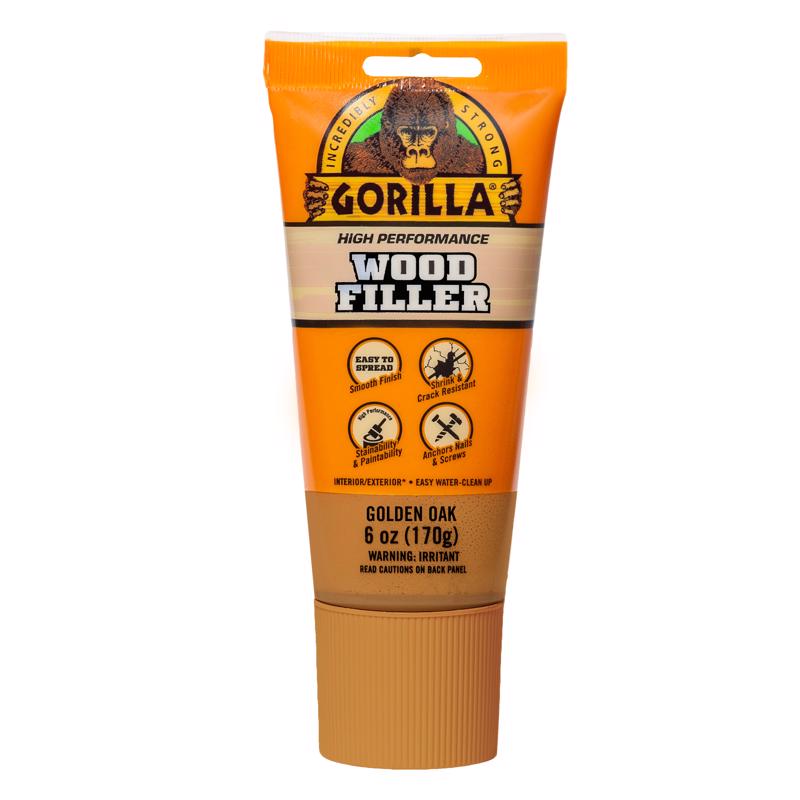 Gorilla Wood Filler 6 oz Golden Oak