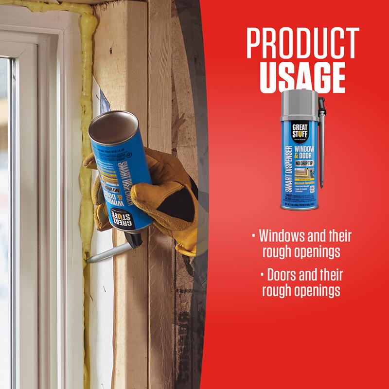 GREAT STUFF 12 oz. Insulating Spray Foam Sealant Dispensing Gun and Foam Cleaner (4-Pack) 259205 - The Home Depot GREAT STUFF 12 oz. Insulating Spray Foam Sealant Dispensing Gun and Foam Cleaner (4-Pack) 259205 - The Home Depot