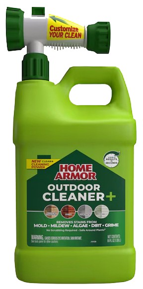 Home Armor HA511 64oz Hose End Outdoor Cleaner Plus