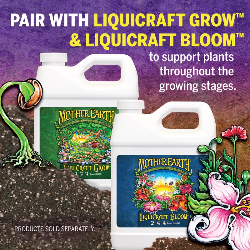 Mother Earth Subterra Root Booster Liquid All Plants Supplement Quart HGC733945-6
