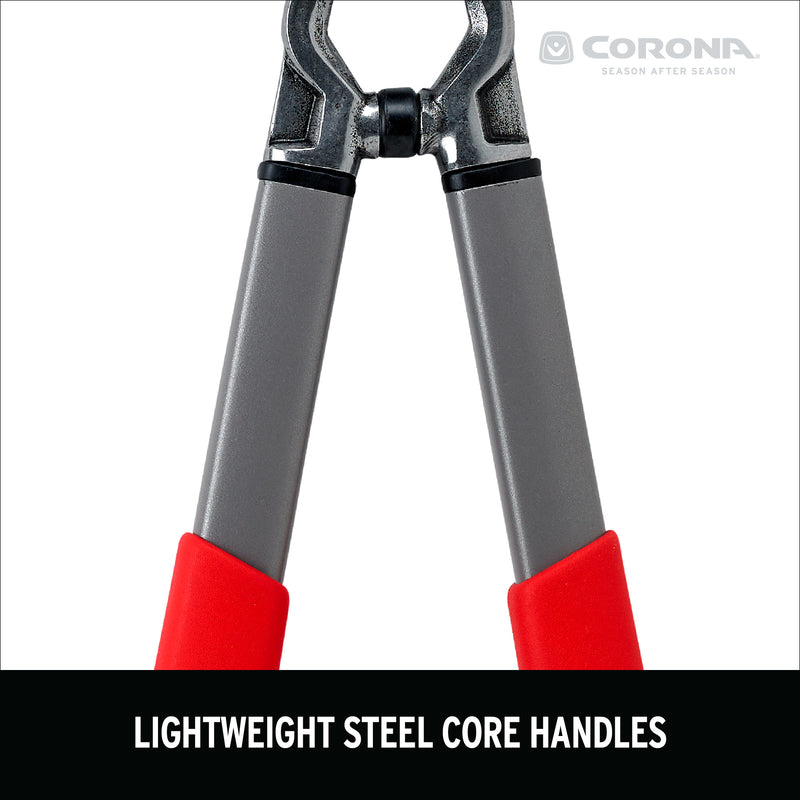 Corona ClassicCUT HS15150 Steel Hooked Hedge Shears handles.