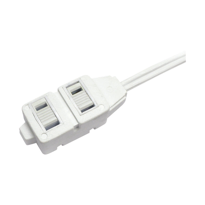 Home Plus Indoor 6 ft. L White Extension Cord 16/2 SPT-2 IN162PT206WHHP-2