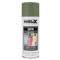 INSL-X satin spray paint can on a white background