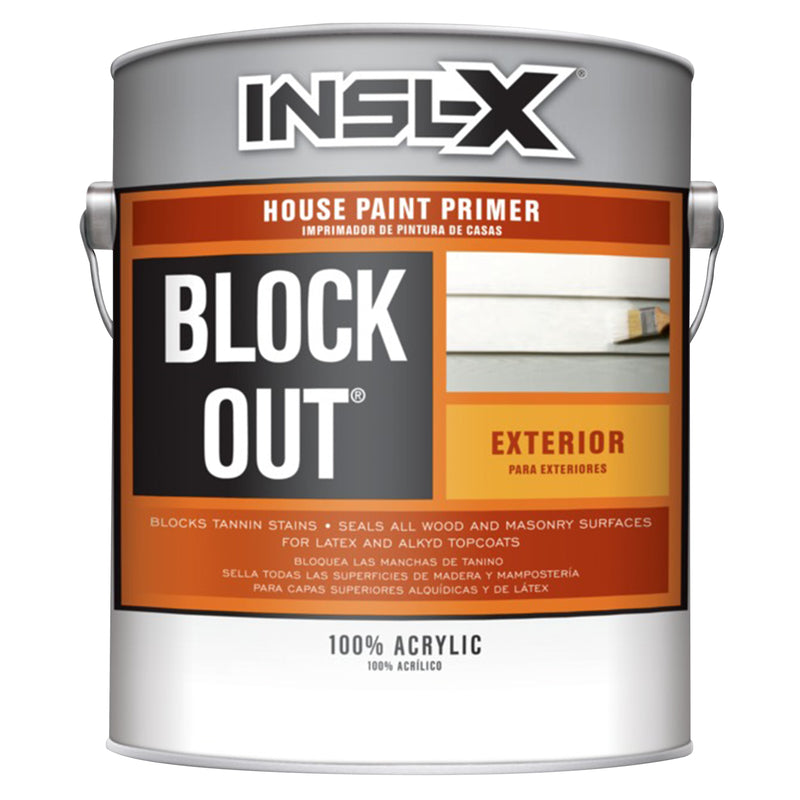 Insl-X Block Out Exterior Tannin Blocking Primer TB-2100 gallon white