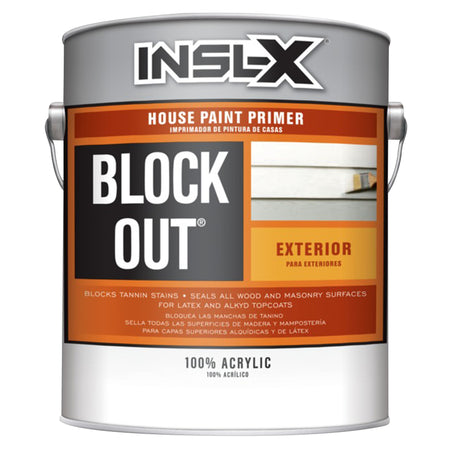 Insl-X Block Out Exterior Tannin Blocking Primer TB-2100 gallon white