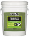 White bucket with INSL-X Tru-Flex Textured Colored Finish Coat  label on a white background