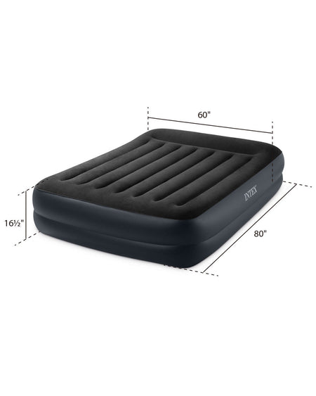 Intex Air Mattress Queen Pump Included 64123ED-1