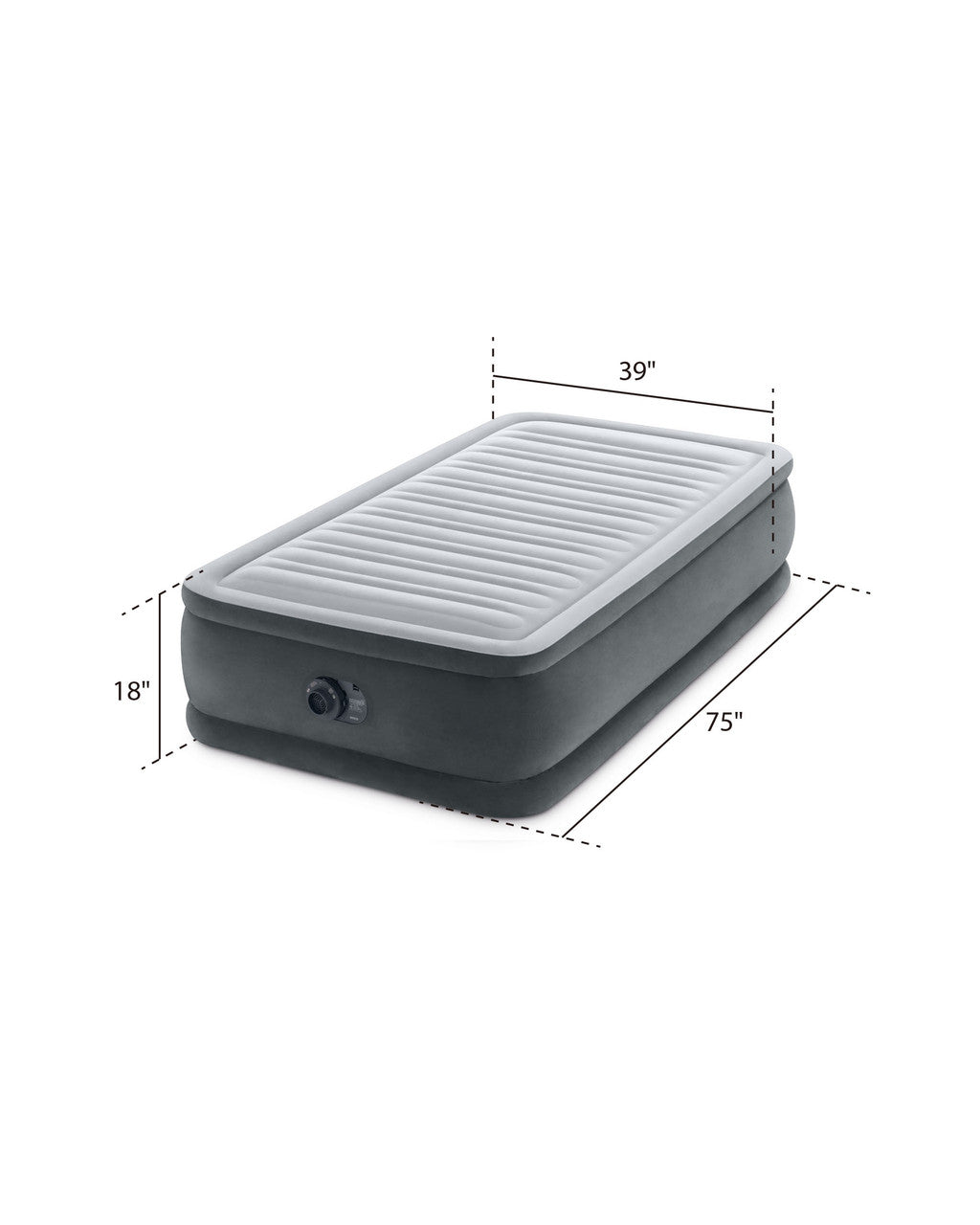 Intex Air Mattress Twin Pump Included 64411ED-4