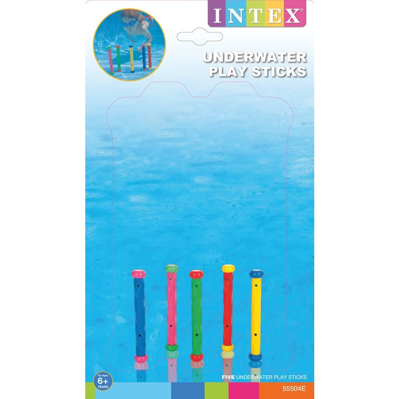 Intex Assorted Plastic Underwater Dive Sticks 55504E-1