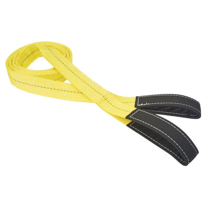 Keeper 2 In. X 10 Ft. Flat Loop Lift Sling shown unpackaged on a white background.